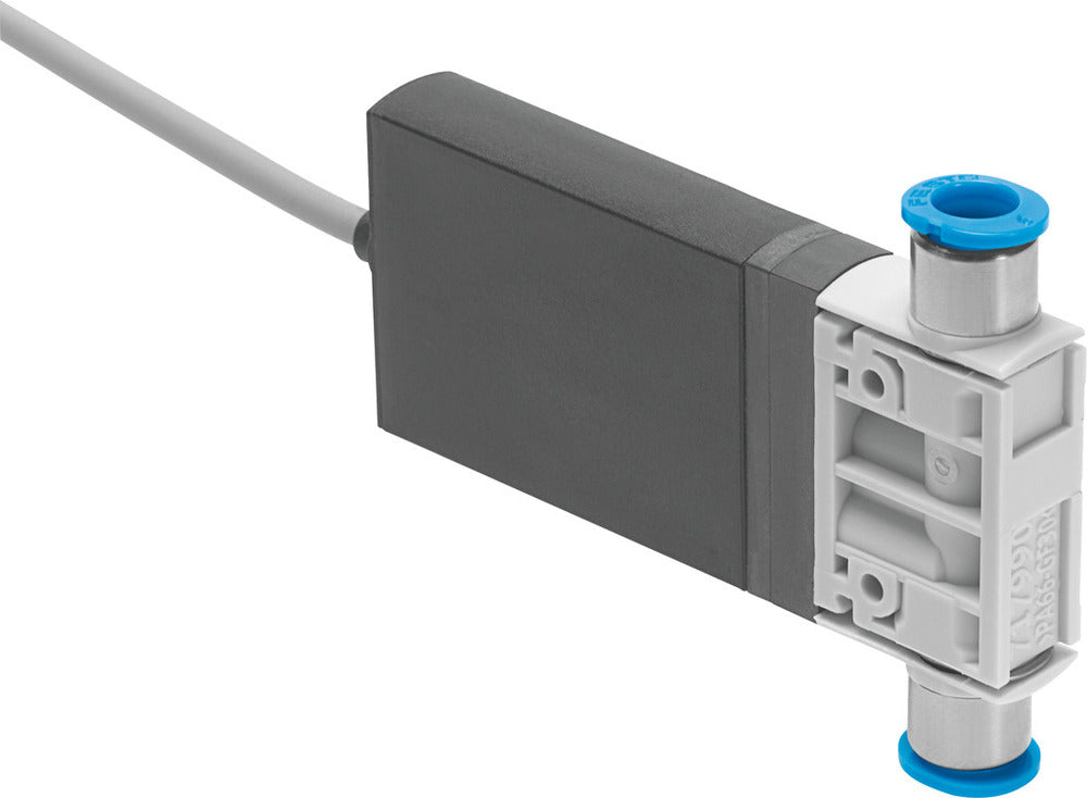 Festo 2/2 NC Monostable Air Solenoid Valve QS-6 160l/min 0.5 - 6bar/7 - 87psi - 567503