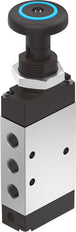 Festo 5/2 Monostable Pushbutton Valve G1/8 750l/min -0.95 - 10bar/-14 - 145psi - 5299709