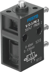 Festo 3/2 NO/NC Monostable À Tige Actionnée Valve PK-3 80l/min - 10747