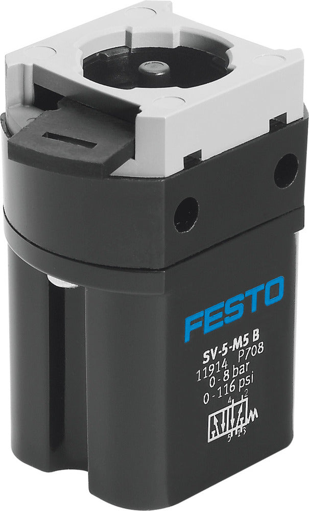 Festo 5/2 Monostable Vanne De Panneau Avant M5 95L/Min - 11914