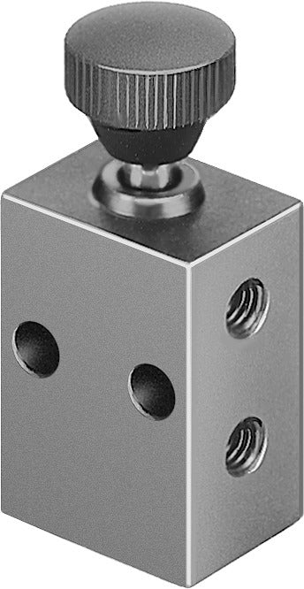 Festo 3/2 NC Monostable Vanne À Bouton-Poussoir M5 80L/Min - 3660