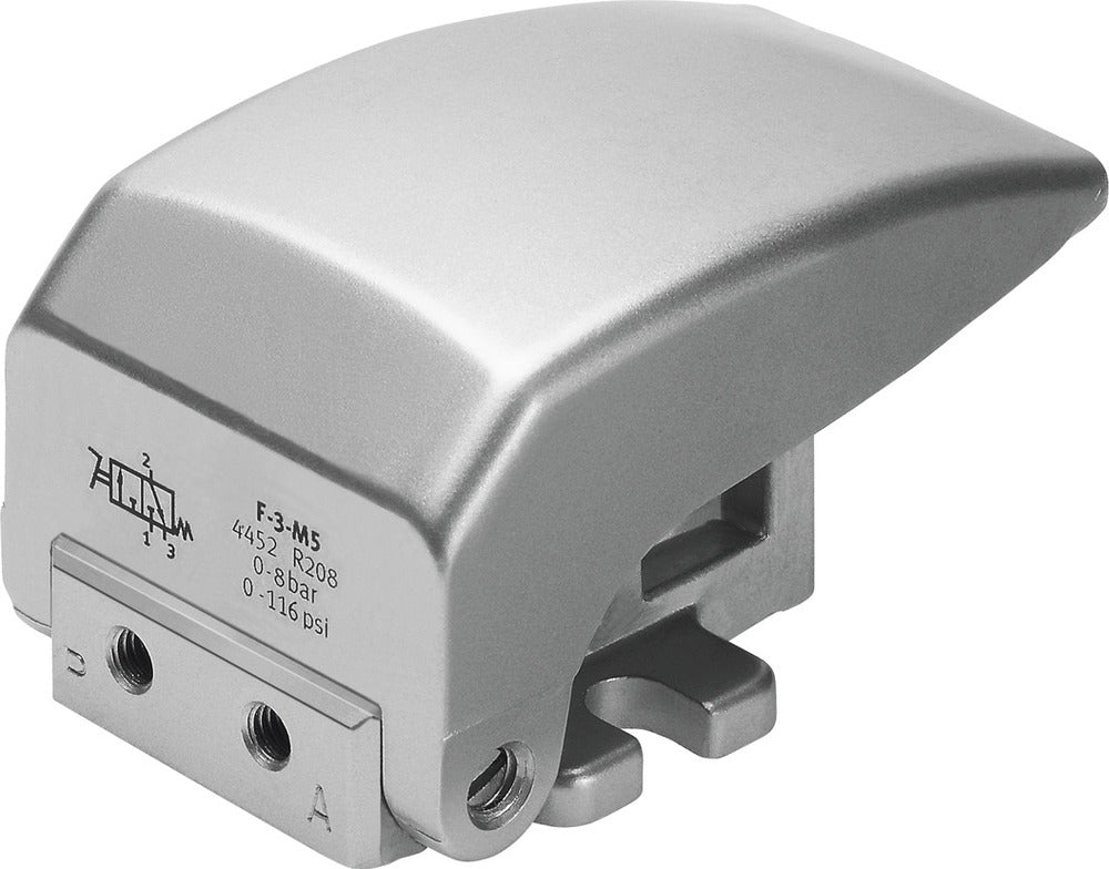 Festo 3/2 NC Monostable Vanne À Bouton-Poussoir M5 80L/Min - 4452