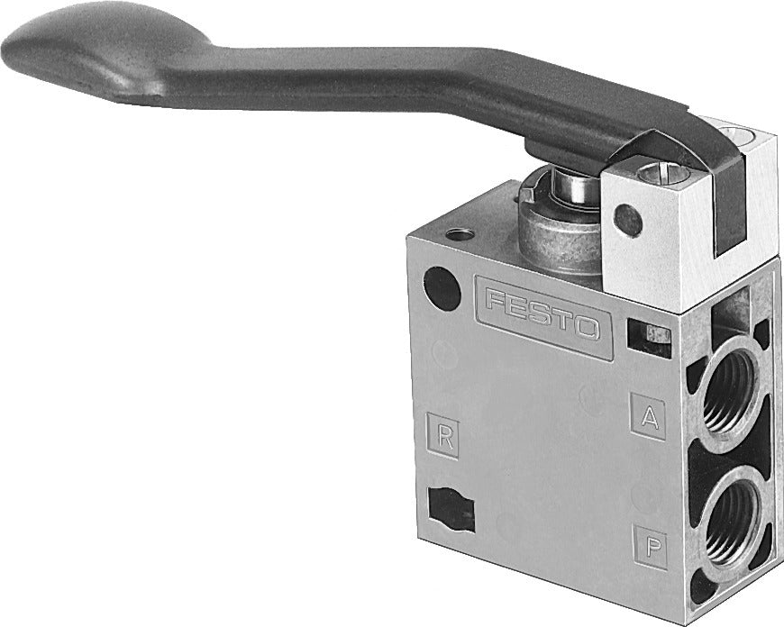 Festo 3/2 NC Monostable Finger Lever Valve G1/4 600l/min - 8983