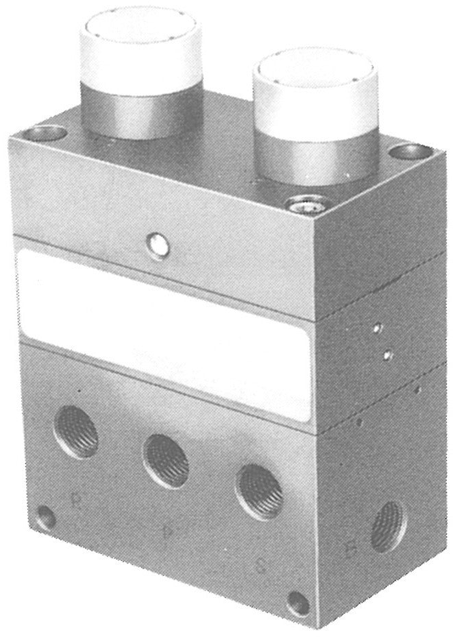 Festo 5/3 NC Bouton-Poussoir Vanne G1/4 680L/Min - 4578