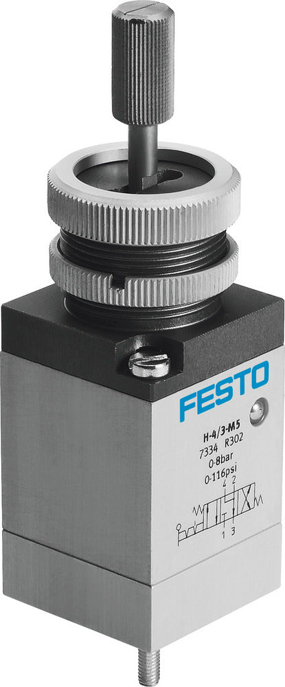Festo 4/3 Soupape À Levier À Doigt Ventilée M5 125L/Min - 7334