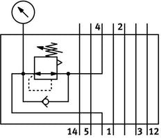 Festo Regulator Plate - 540155