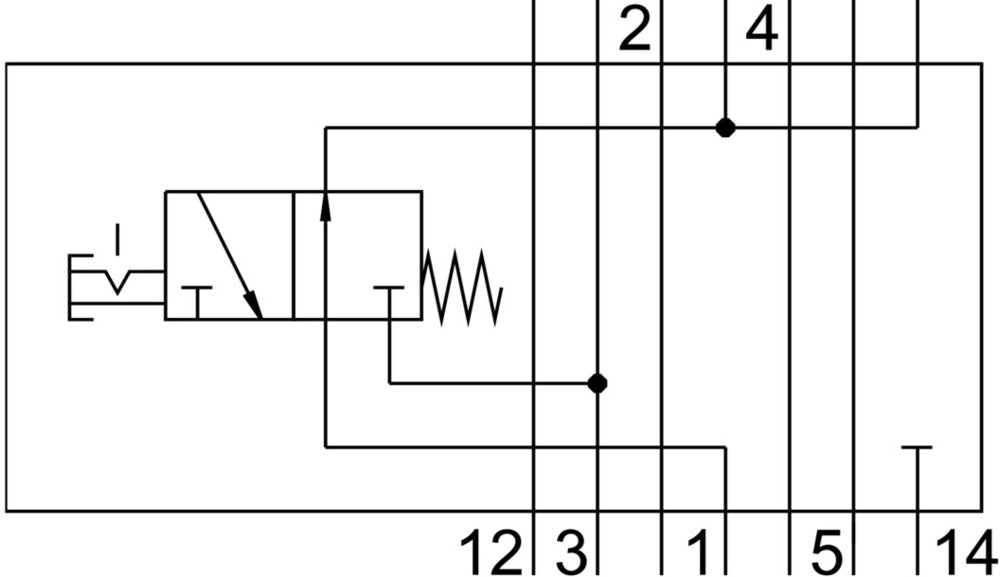 Plaque D'Arrêt De Pression Verticale Festo - 546096