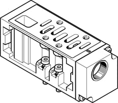 Festo Plaque D'Alimentation En Pression Verticale - 555785