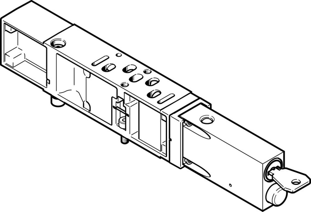 Festo Plaque De Fermeture De Pression Verticale - 8001179