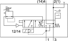 Festo Distributeur De Mise En Pression Progressive - 558234