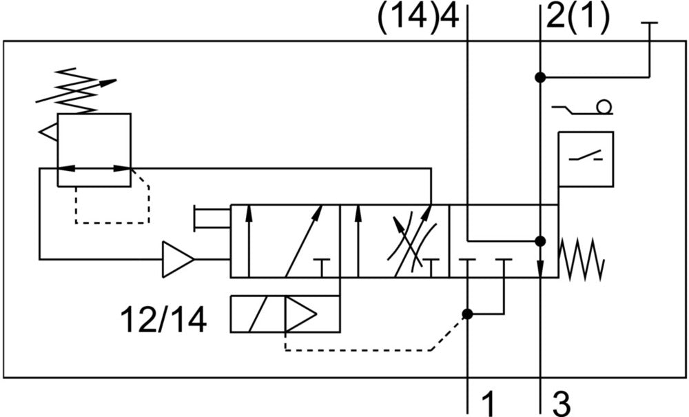 Festo Distributeur De Mise En Pression Progressive - 557377