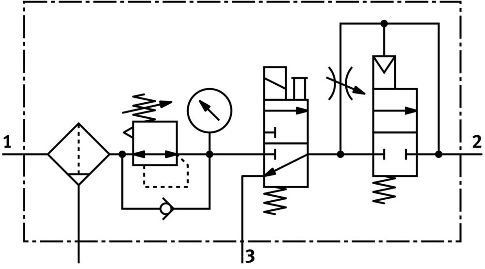 Festo Unité De Conditionnement G1/4'' 4-12bar 750l/min 40µm - 531101