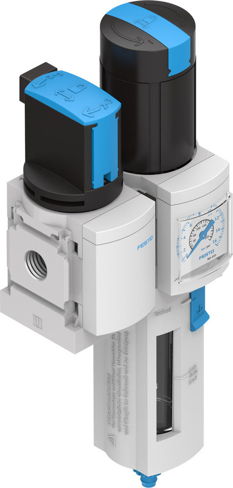 Festo Air Preparation Unit G1/4'' 0.5-12bar 1000l/min 40µm - 542298