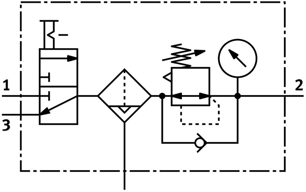 Festo Unité De Conditionnement G1/2'' 0.5-12bar 5100l/min 40µm - 542274