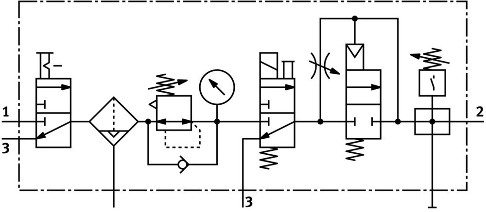 Festo Unité De Conditionnement G1/4'' 4-12bar 750l/min 40µm - 542299
