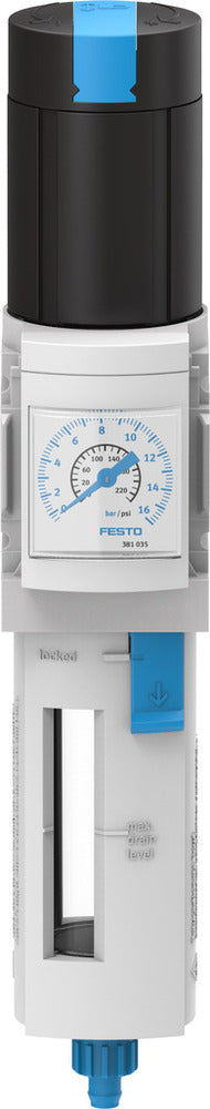 Festo Filtre Régulateur G1/4'' 0.5-12bar 1200l/min 5µm - 529152