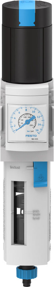 Festo Filtre Régulateur G1/4'' 0.3-7bar 1700l/min 40µm - 529150