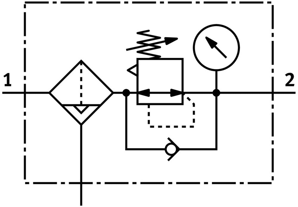 Festo Filtre Régulateur G3/8'' 0.3-7bar 5000l/min 5µm - 529218