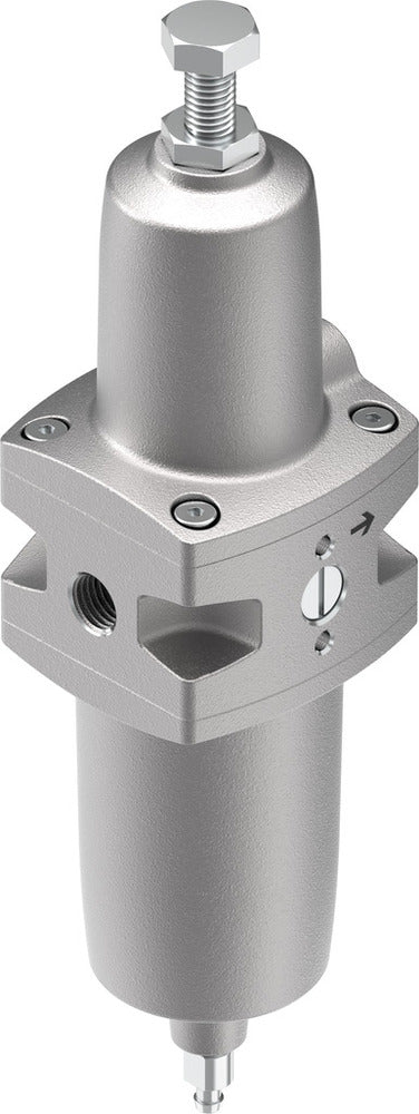 Festo Compressed Air Filter Regulator NPT1/4-18'' 0.5-12bar 2860l/min 40µm - 5394668