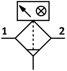 Festo Filtre Fin G1'' 0-20bar 1µm - 553012