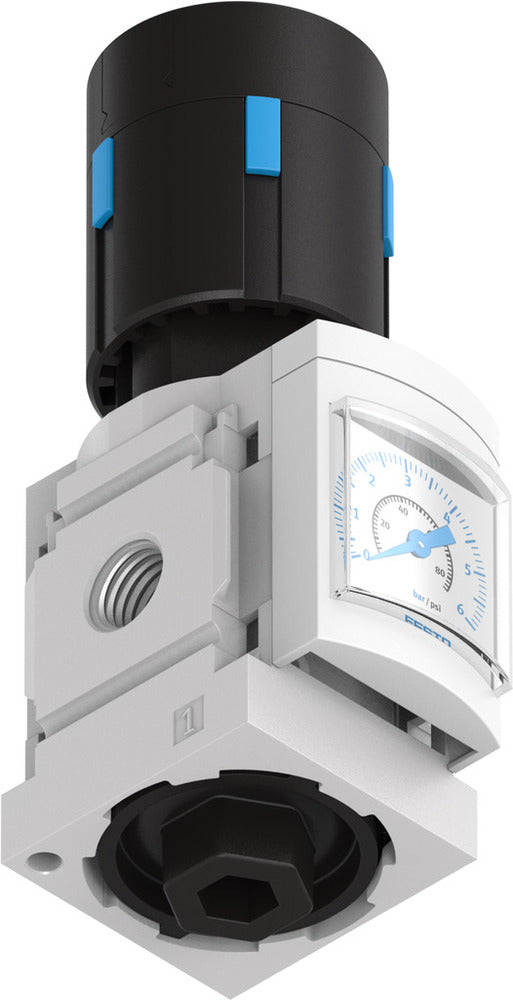 Festo Régulateur De Pression G1/4'' 0.3-4bar 2100l/min - 529415