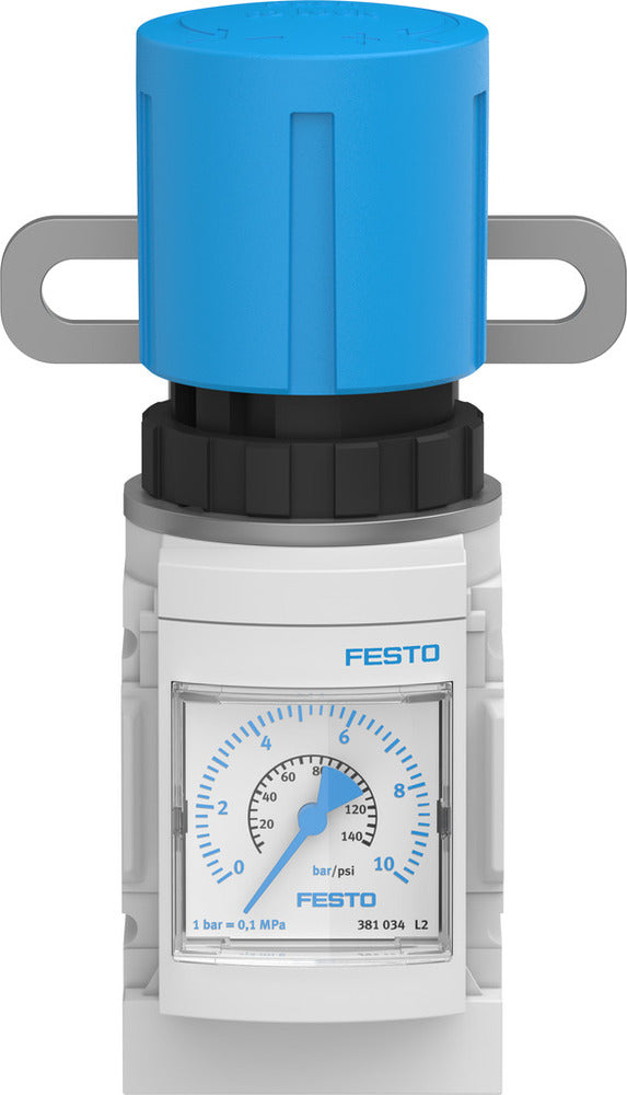 Festo Compressed Air Pressure Regulator G1/8'' 0.3-7bar 1150l/min - 543520