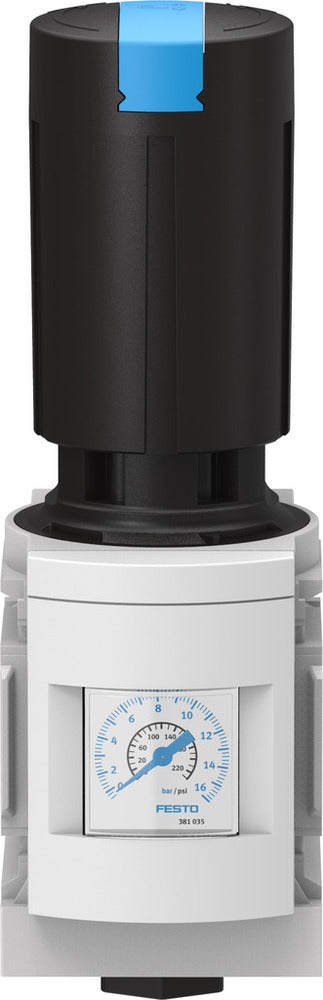 Festo Compressed Air Pressure Regulator G1/4'' 0.3-4bar 2400l/min - 529995