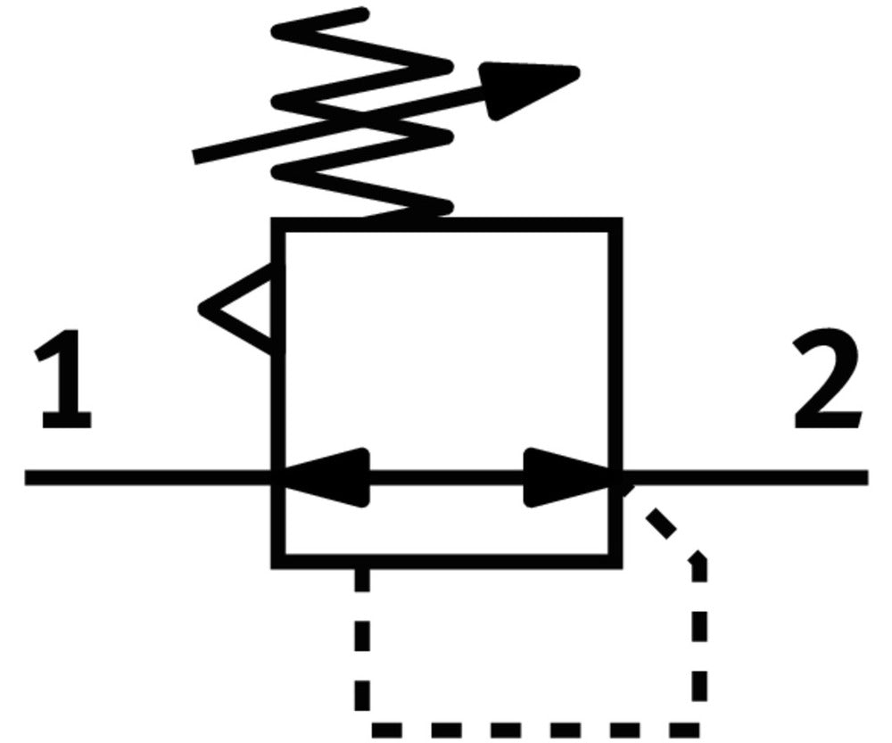 Festo Régulateur De Pression G1/8'' 0.5-12bar 800l/min Mini - 162590