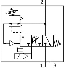 Festo Distributeur De Mise En Pression Et D'Échappement Rapide G1''/1'' NPT 3.5-16bar 8300 - 16550l/min - 570737