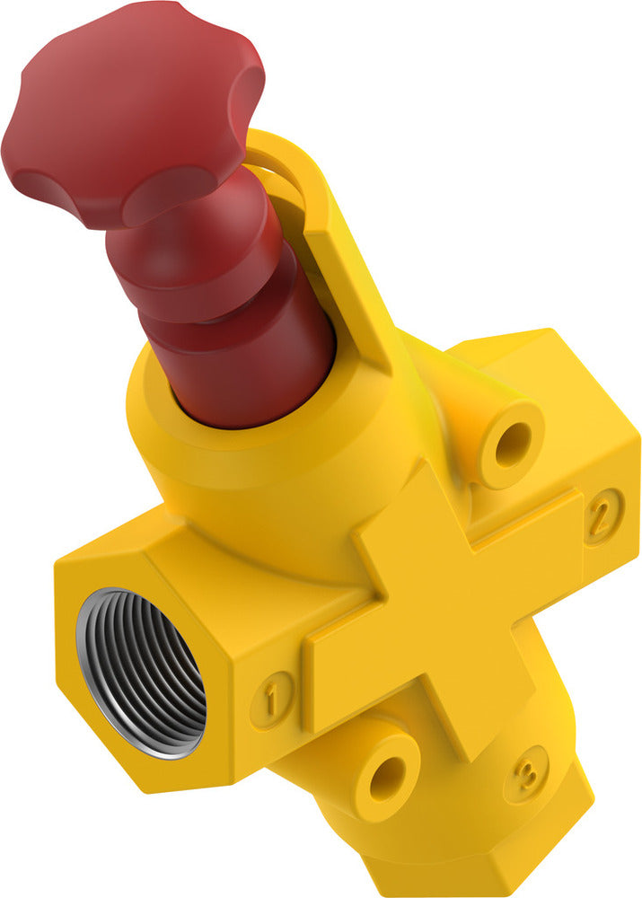 Festo Robinet D'Arrêt G1/2'' 1-10bar 6200l/min - 197134