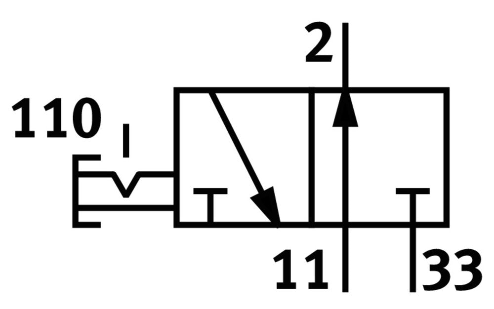 Festo Robinet D'Arrêt G1/2'' 1-10bar 6200l/min - 197134