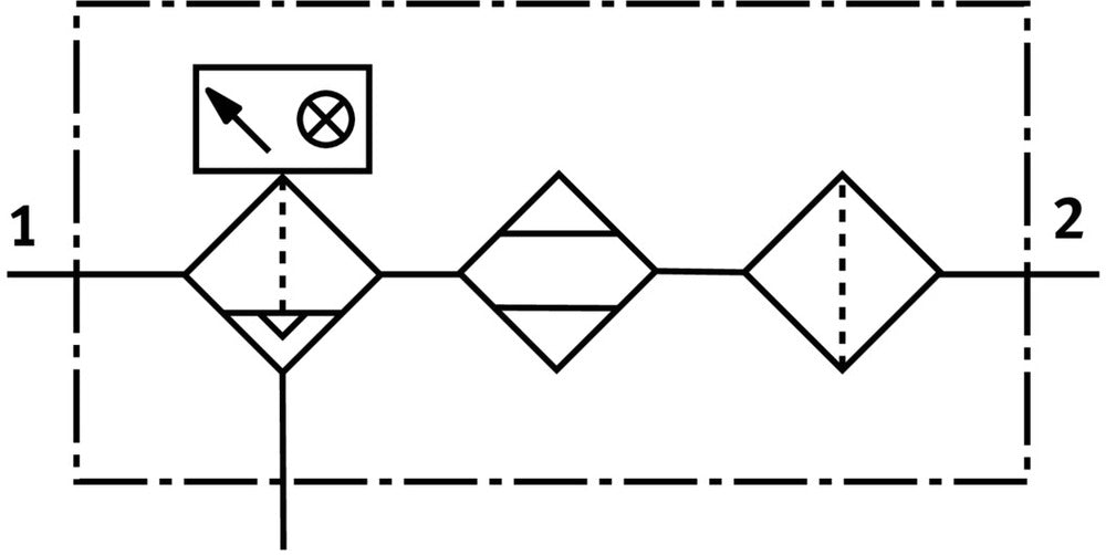 Festo Déshydrateur À Adsorption G3/8'' Entrée 4-16bar - 552171
