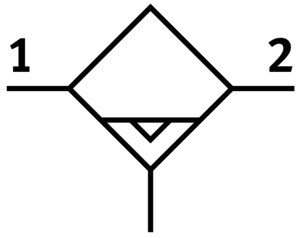 Festo Séparateur D'eau G1/2'' 2-12bar 3800l/min - 564870
