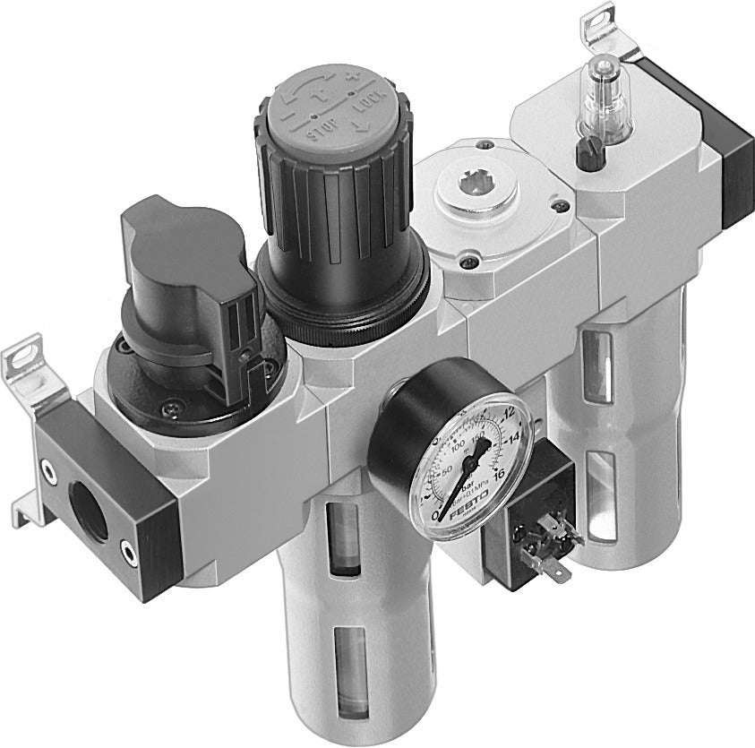 Festo Air Preparation Unit G1/2'' 0.5-12bar 2400l/min 40µm Midi - 185824