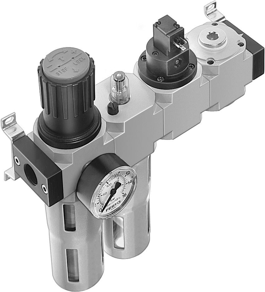 Festo Unité De Conditionnement G1/4'' 2.5-12bar 650l/min 40µm Mini - 185829