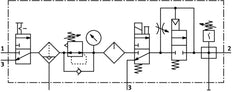 Festo Unité De Conditionnement G1/2'' 2.5-12bar 3400l/min 40µm Maxi - 186062