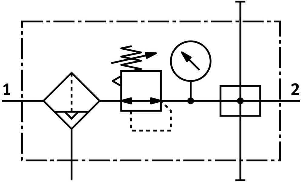 Festo Unité De Conditionnement G1/8'' 0.5-12bar 720l/min 40µm Mini - 185708