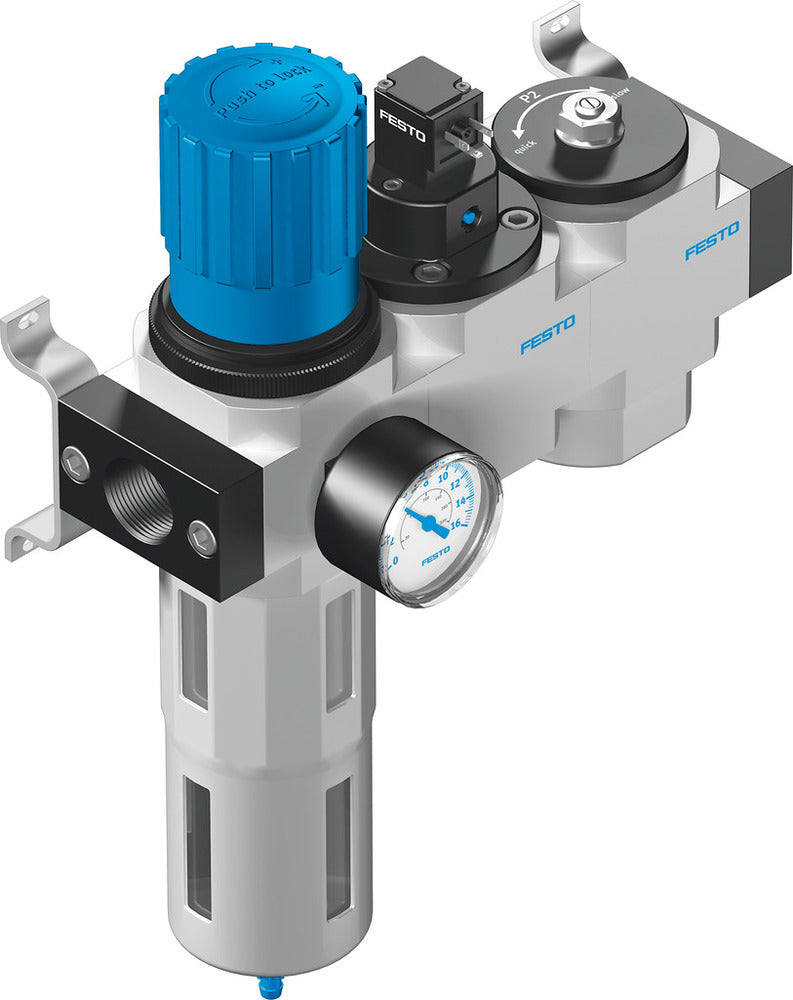 Festo Air Preparation Unit G1/4'' 2.5-12bar 730l/min 40µm Mini - 185745