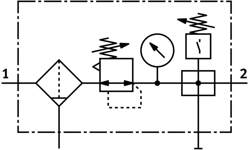 Festo Unité De Conditionnement G3/8'' 0.5-12bar 2620l/min 40µm Midi - 185761