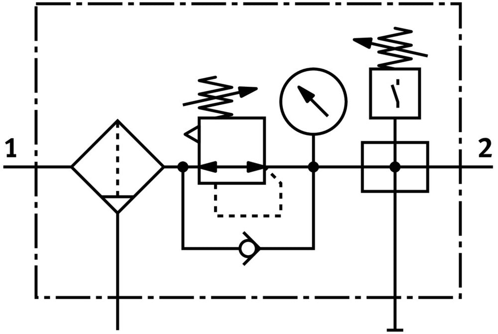 Festo Unité De Conditionnement G3/4'' 0.5-12bar 9400l/min 40µm Maxi - 185765