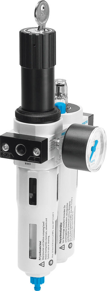 Festo Air Preparation Unit G1/4'' 0.5-12bar 1000l/min 40µm Mini - 194864