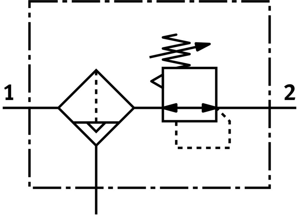 Festo Filtre Régulateur G3/4'' 0.5-12bar 2600l/min 5µm Midi - 192626