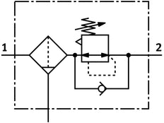Festo Filtre Régulateur G3/4'' 0.5-12bar 7600l/min 5µm Maxi - 192618