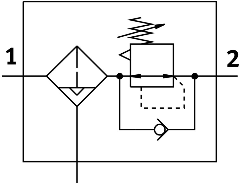 Festo Filtre Régulateur G1'' 0.5-12bar 8000l/min 5µm Maxi - 192629
