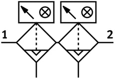 Festo Combinaison De Filtre Fin 1.5-12bar 0.01µm Maxi - 532882