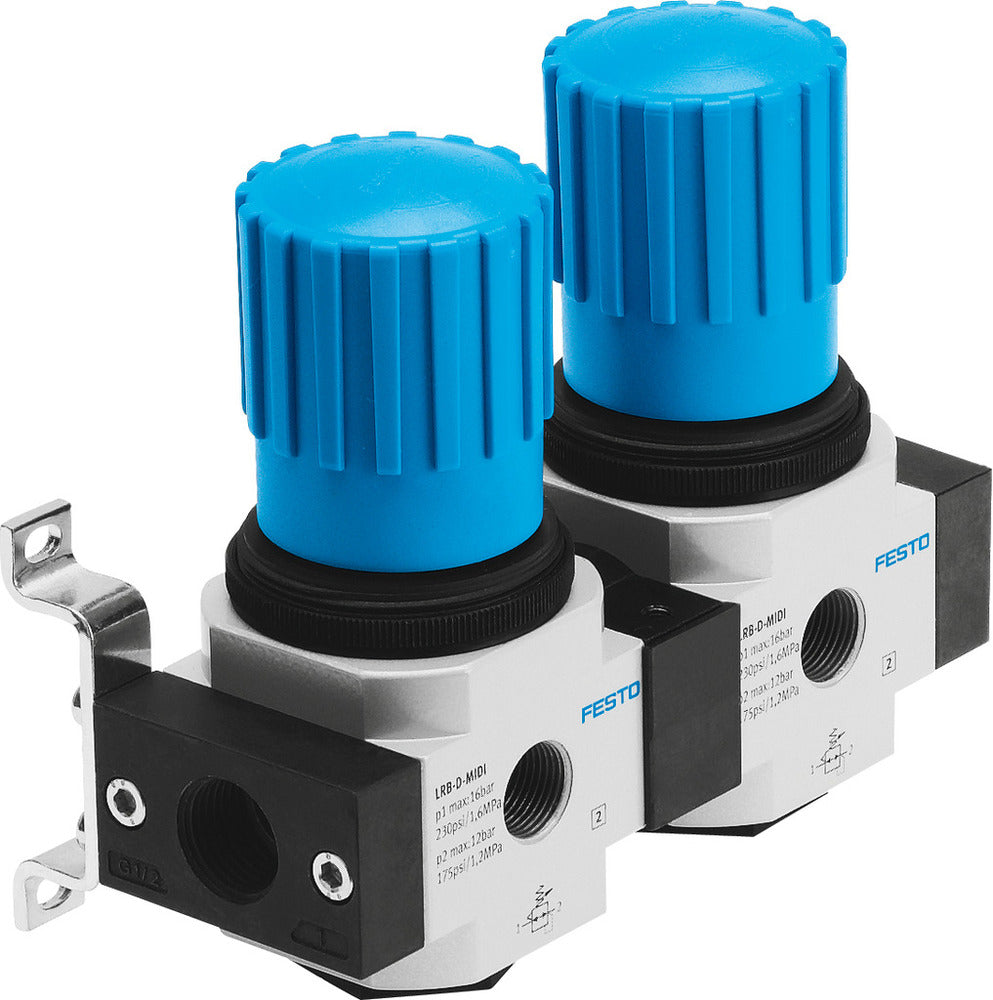 Festo Pressure Regulator Manifold G1/2'' 0.5-7bar 3800l/min Midi - 528957