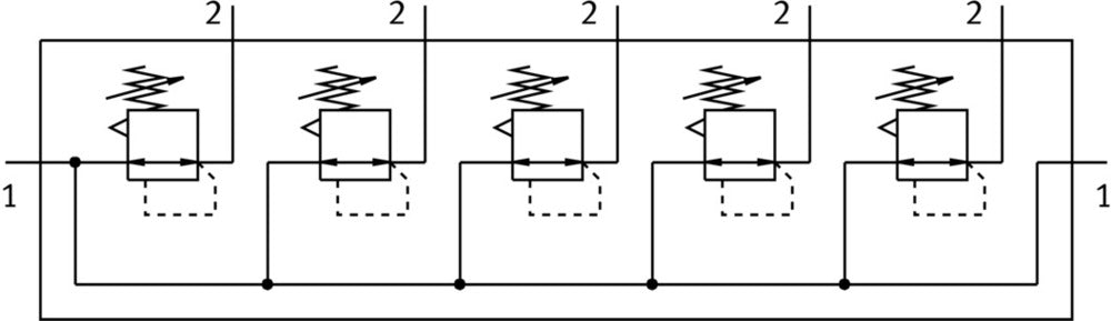 Festo Regulatrice De Pression Combinaison De Détendeur G1/4'' 0.5-7bar 1800l/min Mini - 529000