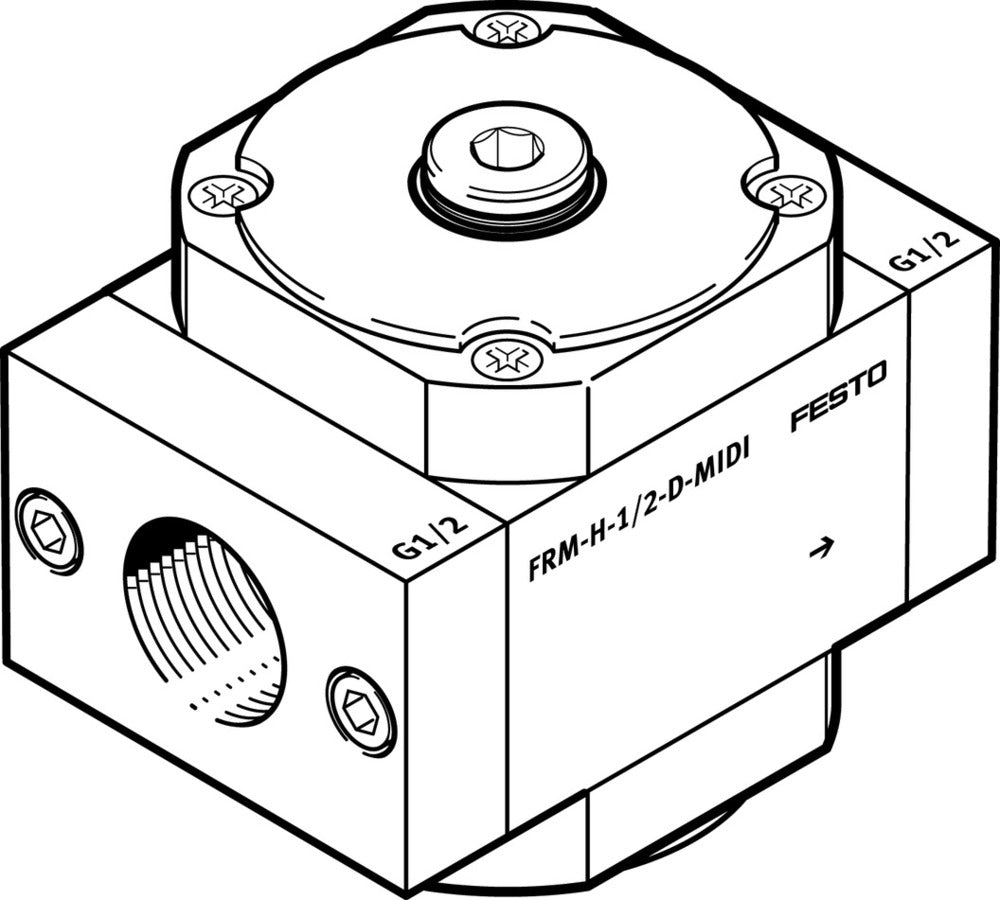 Festo Branching Module G1'' 0.25-16bar 12300l/min Maxi - 162795