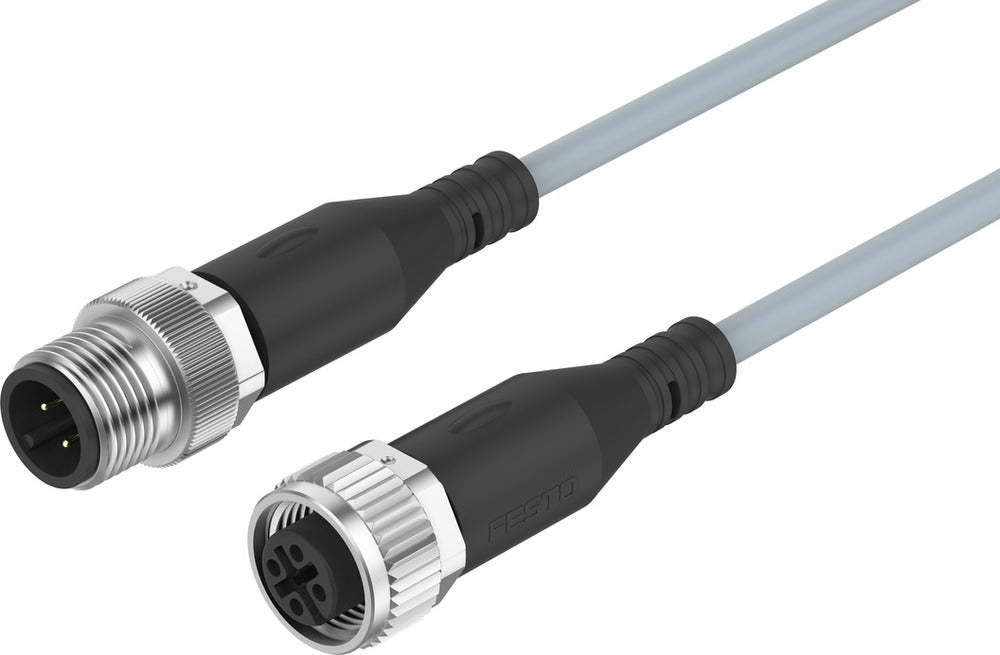 Câble De Connexion Festo M12x1/M8x1 A-Codé EN 61076-2-101 2.5m - 554033