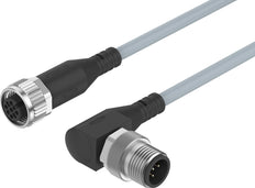 Câble De Connexion Festo M12x1 A-Codé EN 61076-2-101 0.5m - 8003617